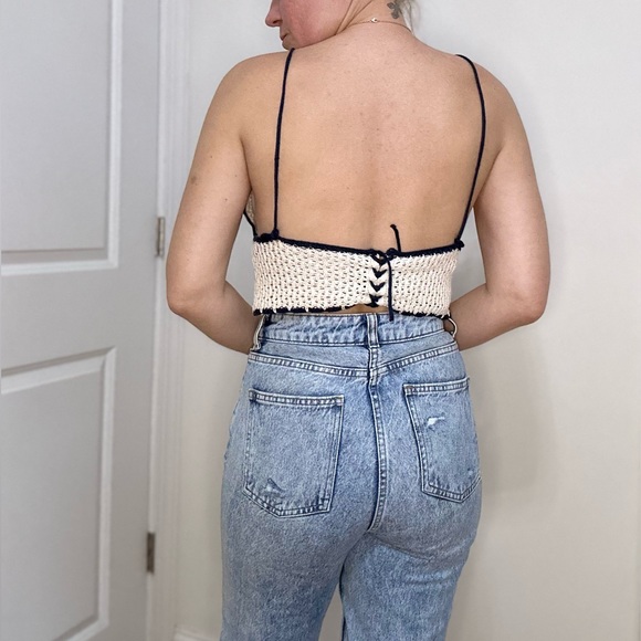 Crochet Knit Summer Beach Top - Picture 5 of 5